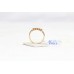 Ring Blue Sapphire 18kt Gold Marquise Cut Yellow Natural 18 KT Vintage Gift D165